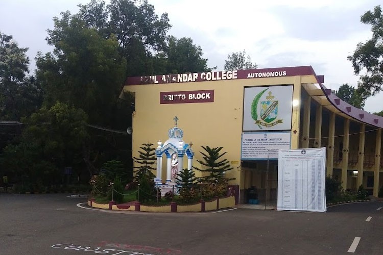 Arul Anandar College, Madurai