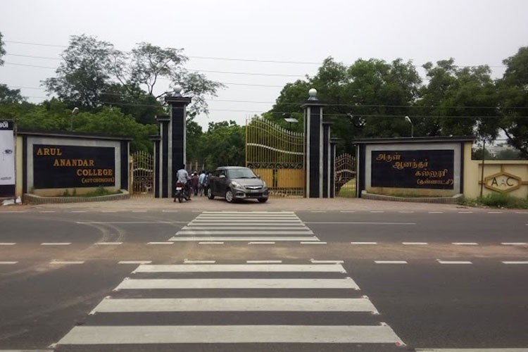 Arul Anandar College, Madurai