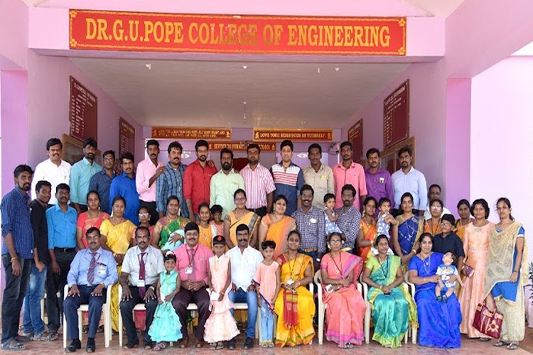 Dr GU Pope College of Engineering, Thoothukudi