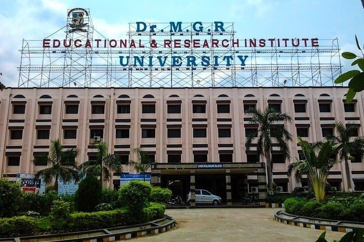 Dr. M.G.R. Educational and Research Institute Directorate of Online Education, Chennai