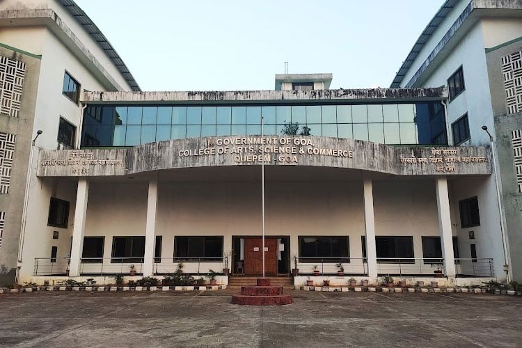 Government College of Arts Science and Commerce Quepem, North Goa