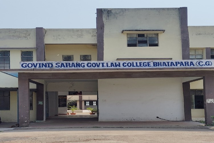 Govind Sarang Government Law College Bhatapara, Baloda