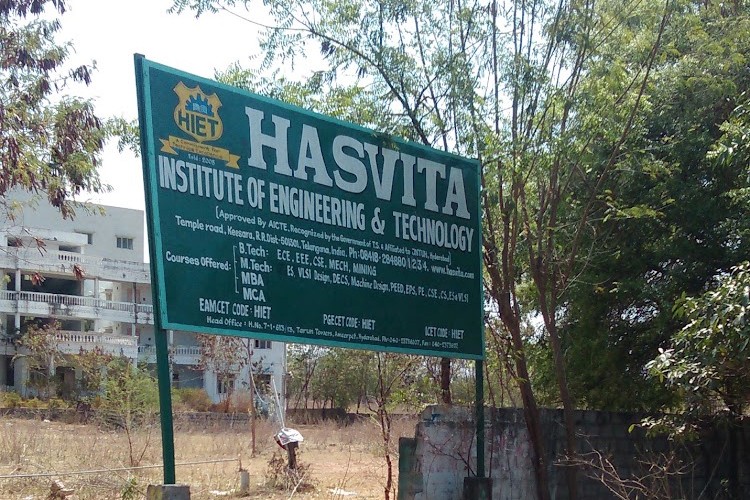 Hasvita Institute of Engineering and Technology, Hyderabad