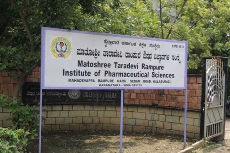 HKES's Matoshree Taradevi Rampure Institute of Pharmaceutical Sciences, Gulbarga