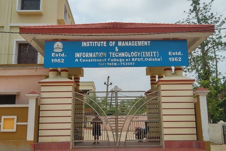 Institute of Management and Information Technology, Cuttack