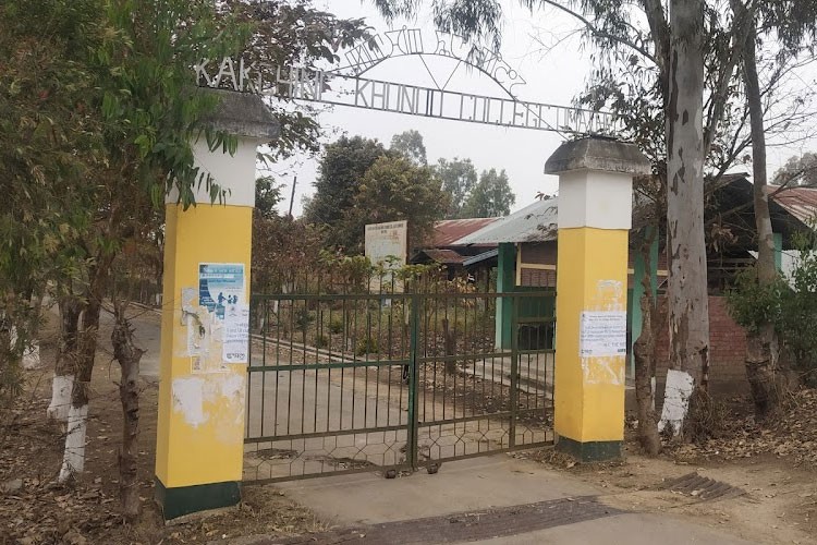 Kakching Khunou College, Thoubal