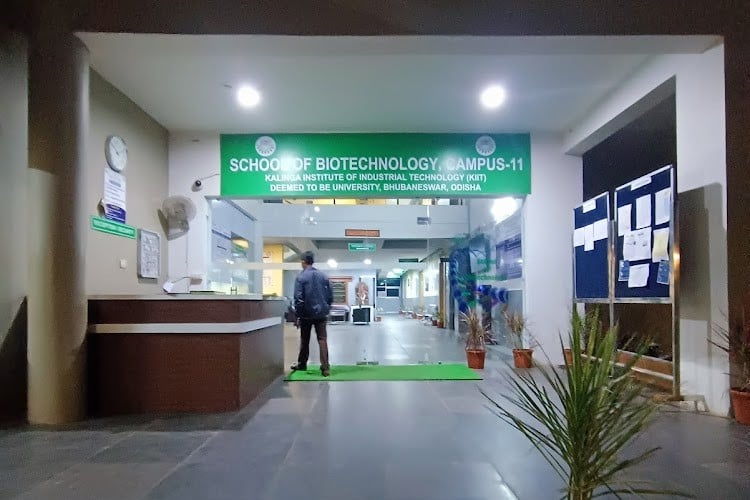 KIIT School of BioTechnology, Bhubaneswar