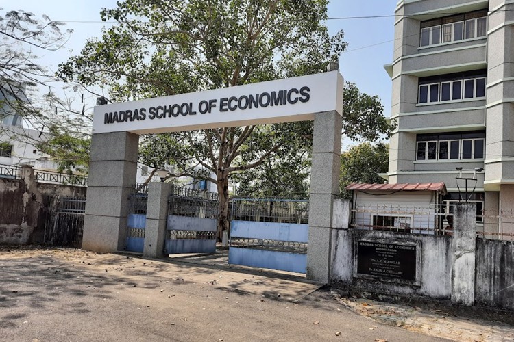 Madras School of Economics, Chennai