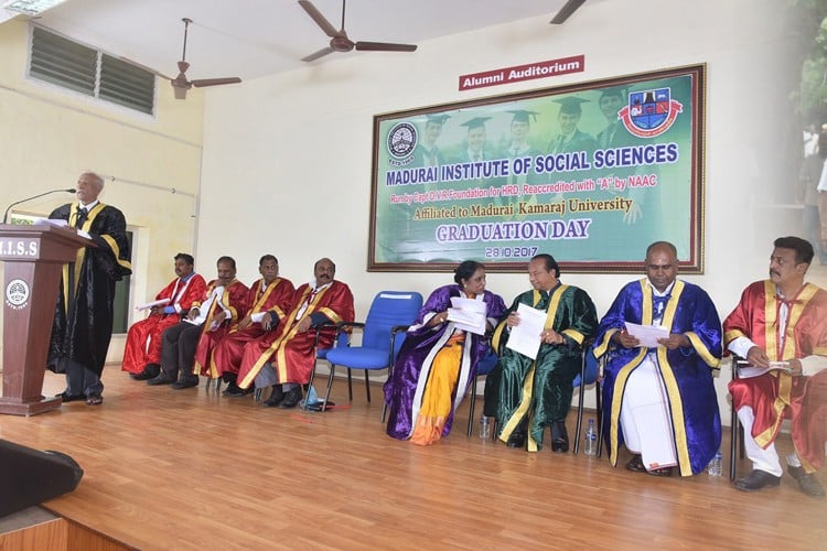 Madurai Institute of Social Sciences, Madurai