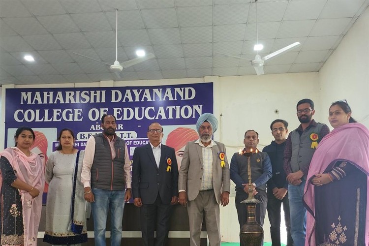 Maharishi Dayanand College of Education, Abohar