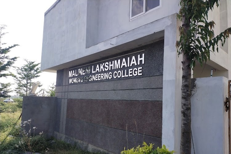 Malineni Lakshmaiah Womens Engineering College, Prakasam