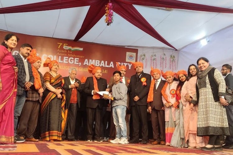 MDSD Girls College, Ambala