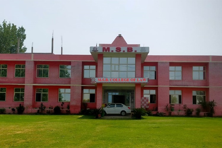 MSB College of Law, Meerut