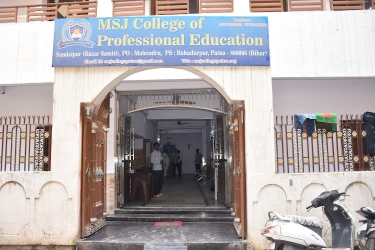 MSJ College of Professional Education, Patna