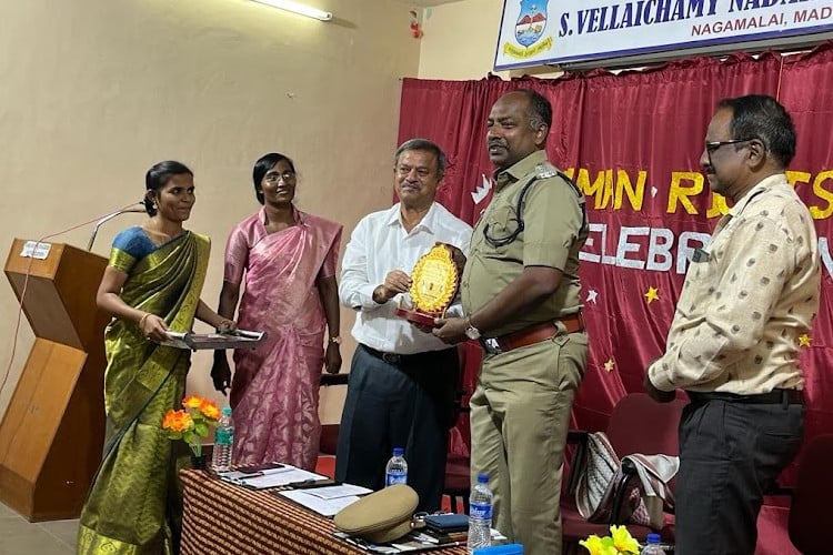 Nadar Mahajana Sangam S Vellaichamy Nadar College, Madurai