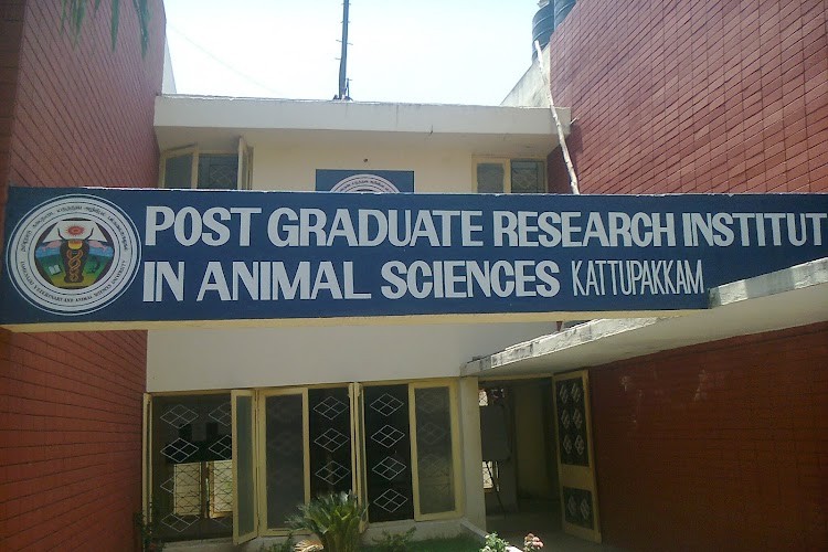 Post Graduate Research Institute in Animal Sciences, Chennai