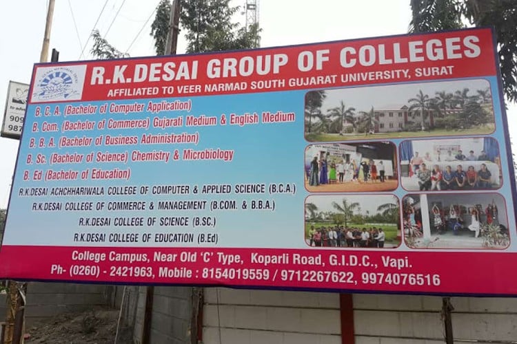 R K Desai Collage, Vapi