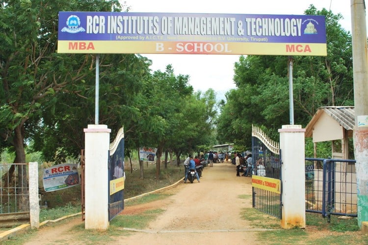 RCR Institute of Management & Technology, Tirupati