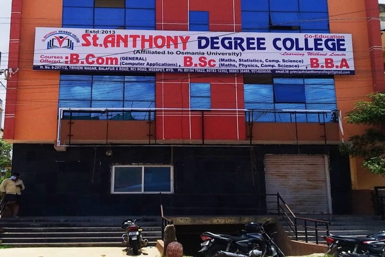 St. Anthony Degree College, Hyderabad