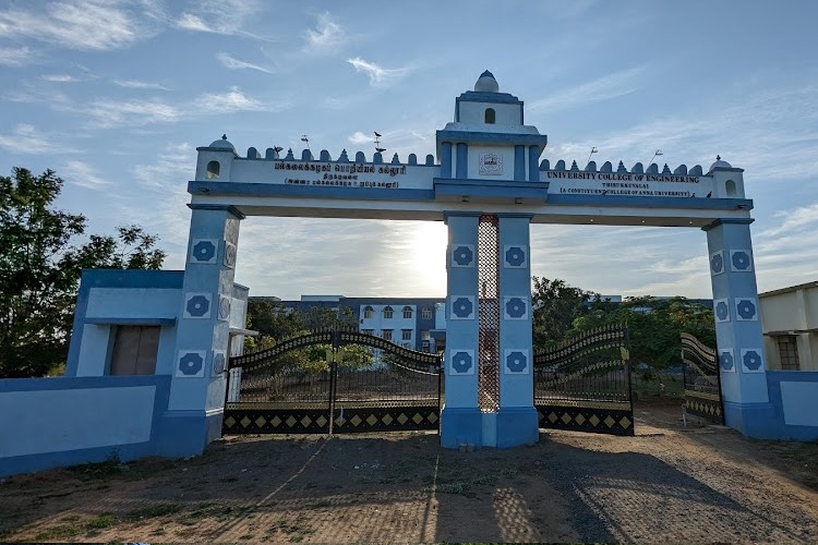 University College of Engineering Thirukkuvalai, Anna University, Nagapattinam