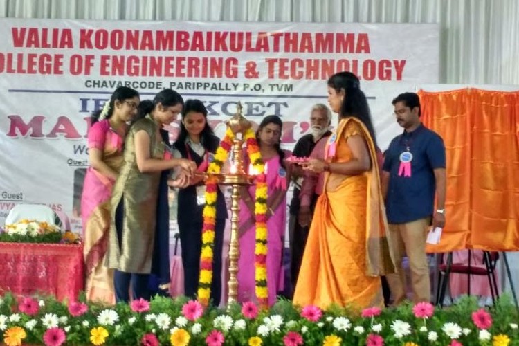 Valia Koonambaikulathamma College of Engineering and Technology, Trivandrum