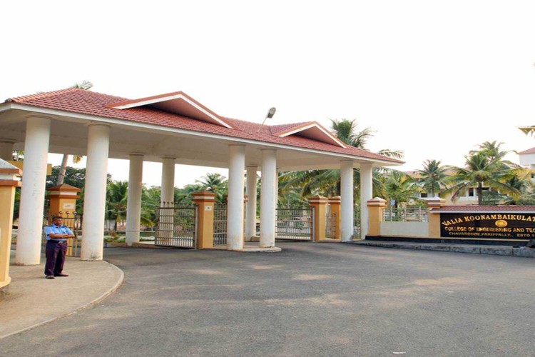 Valia Koonambaikulathamma College of Engineering and Technology, Trivandrum