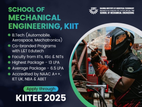 KIIT School of Mechanical Engineering Bhubaneswar Orissa