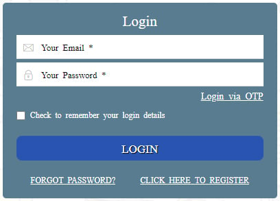 MAT Login Form