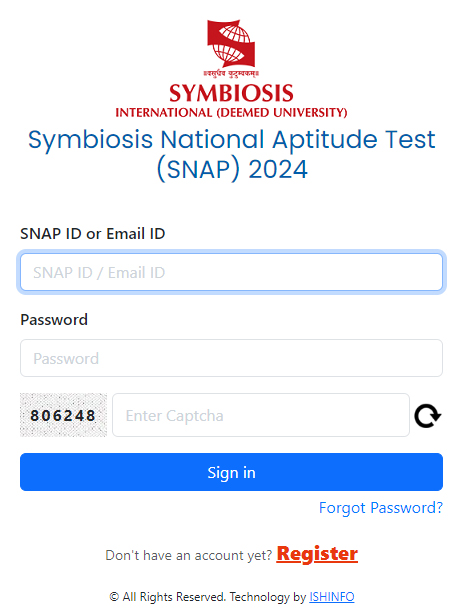 SNAP - Login/Register