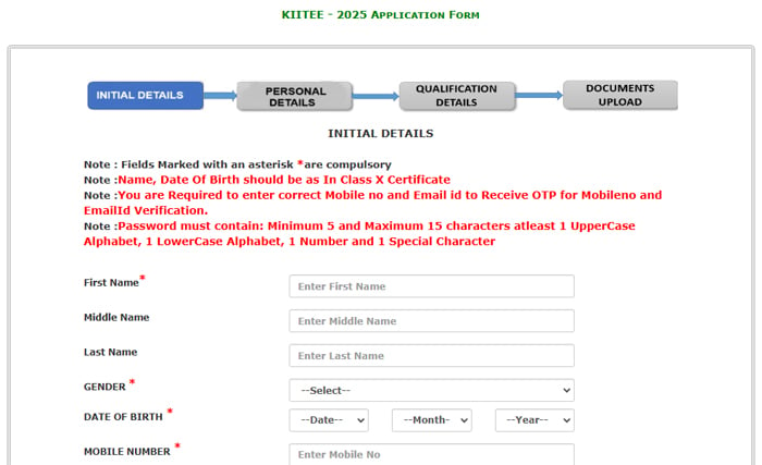 KIITEE 2025 - Initial Details