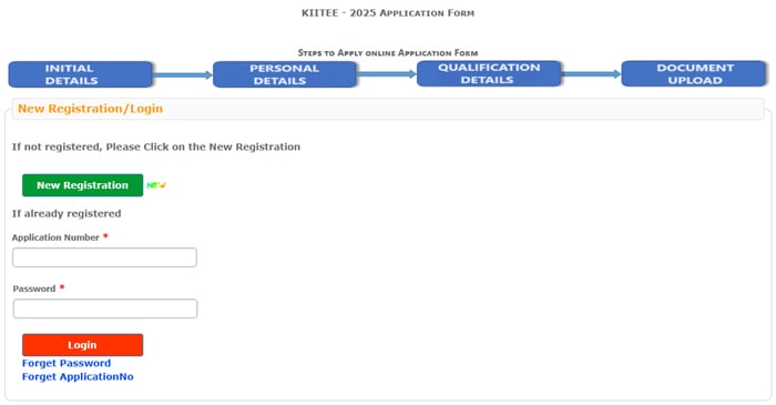 KIITEE 2025 - New Registration